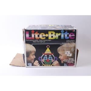 Light Brite, 1990, Milton, Bradley, Tons Of Papers And Accessories, Medium, Acti